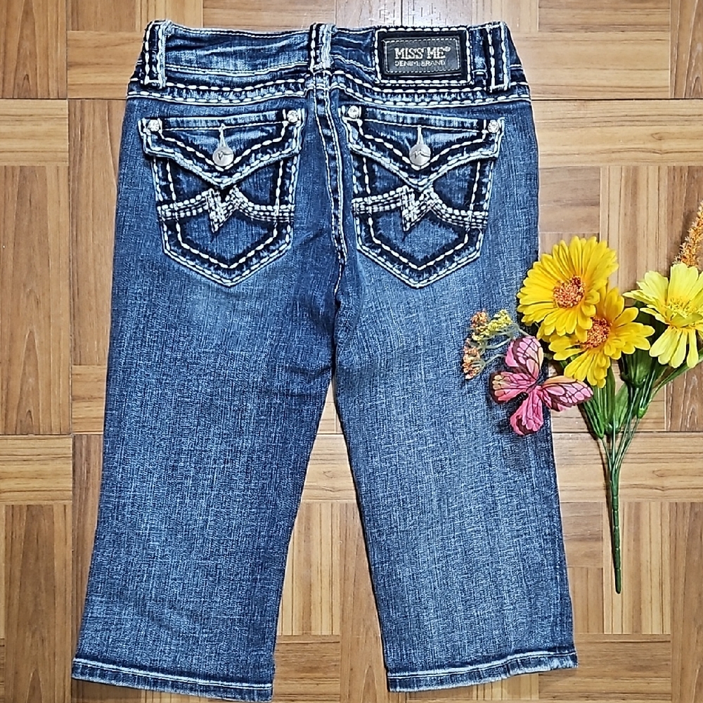 MISS ME Irene bermuda denim shorts